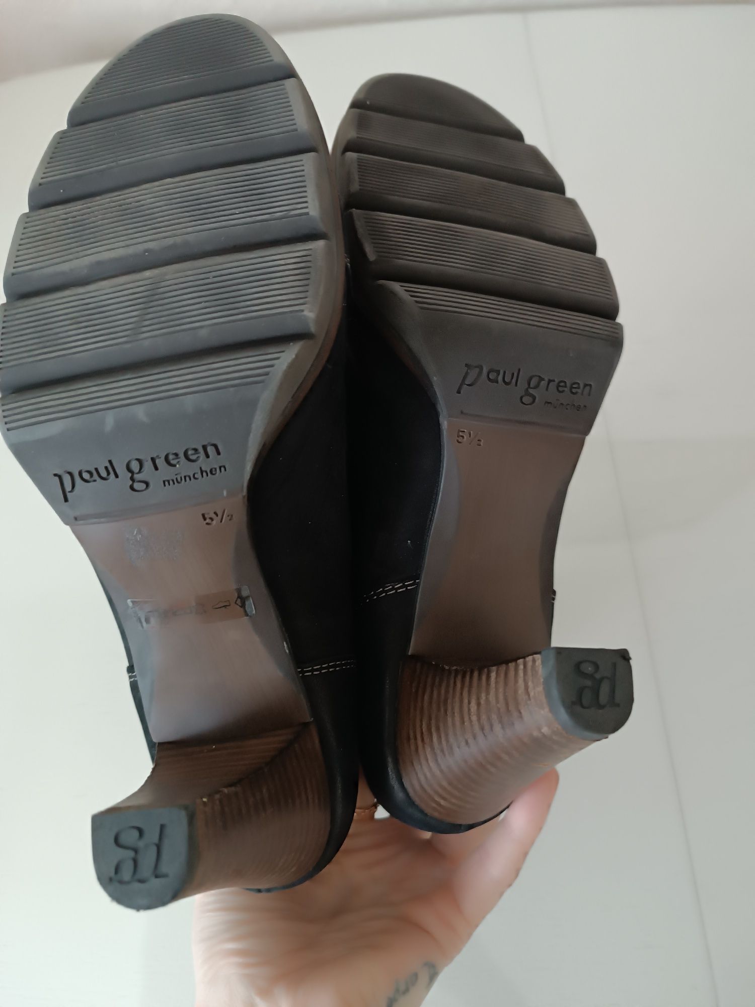 Стильні жіночі демісезонні черевички Paul Green, натуральна шкіра