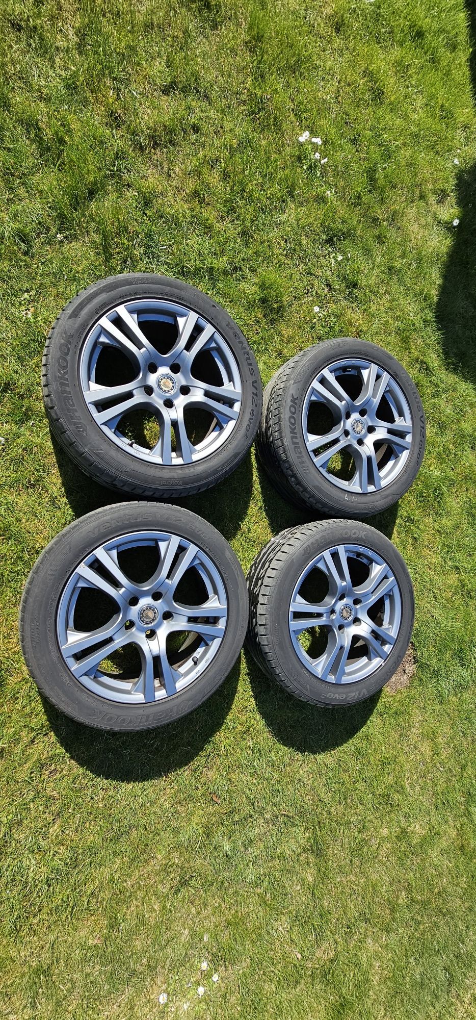 Felgi PLATIN z oponami HANKOOK 18"  235/50ZR18,101Y