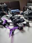 Zestaw Dron FPV  + GOGLE DJI + aparatura + akumulatory