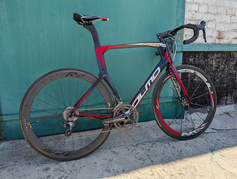 Продам шосейний велосипед. Зібраний на рамі OLMO GEPIN.