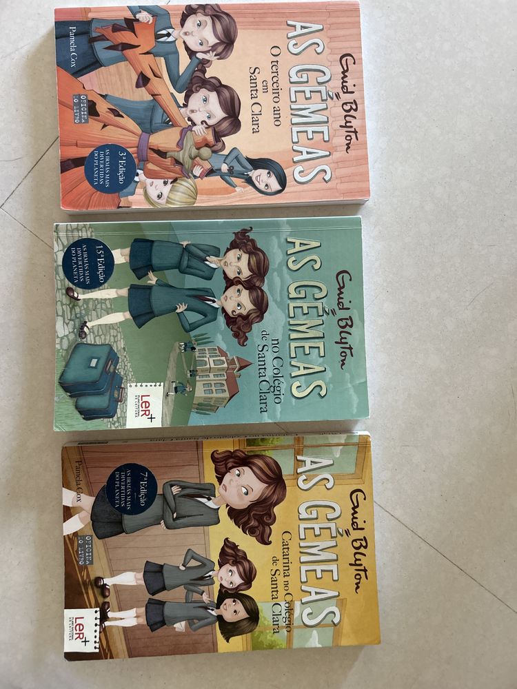 Coleção As gémeas - livros juvenis