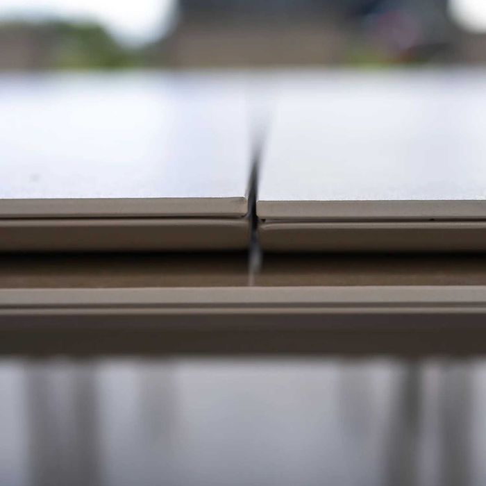 -40% Zestaw mebli ogrodowych ZUMM: LUMO 180 - 240 cm mokka