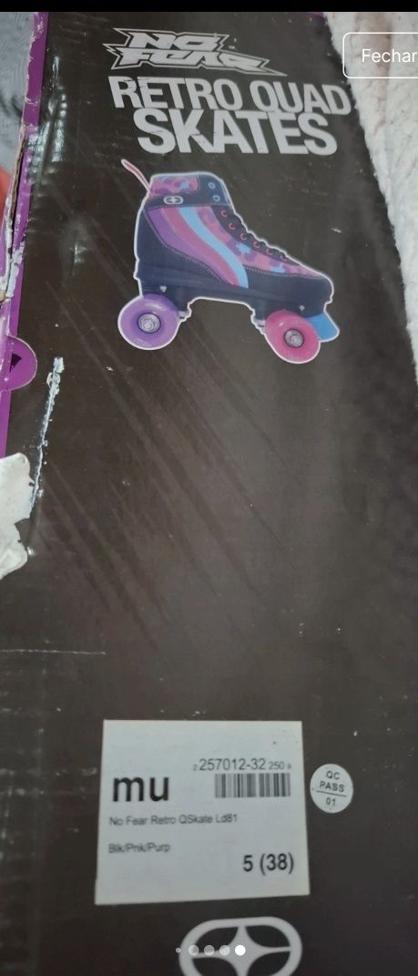 Patins "Retro Quad Skates" da No Fear