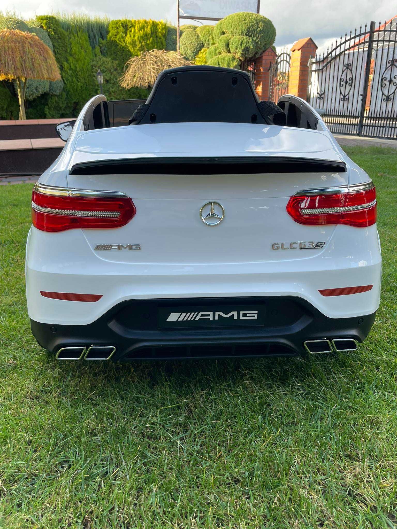 Samochód na akumulator Mercedes GLC 63S auto dla dzieci PILOT MP3 4X4