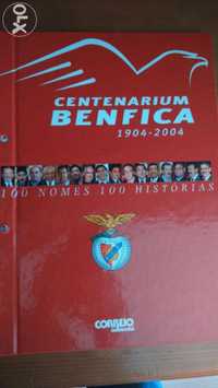 Livro Retrato dos 100 anos do Benfica