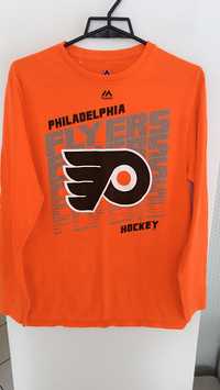 Longsleeve bawełniany NHL Majestic Philadelphia Flyers roz S/CH/P