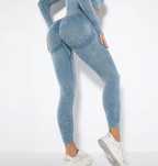 Leggings Seamless High Waist Push Up Yoga Gym Wear
