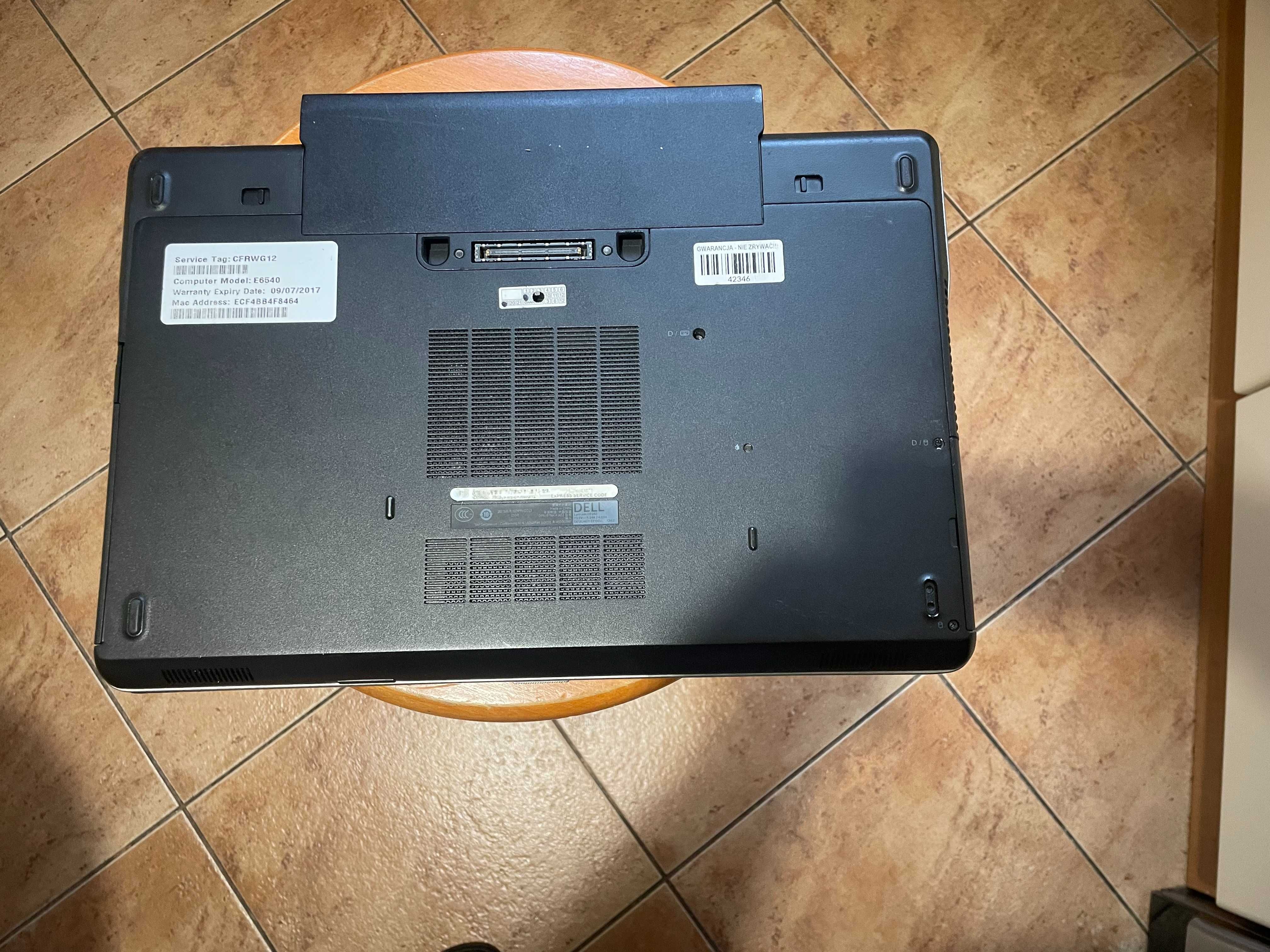 Dell Latitude 6540, i5-4300M ,8gb ,256ssd