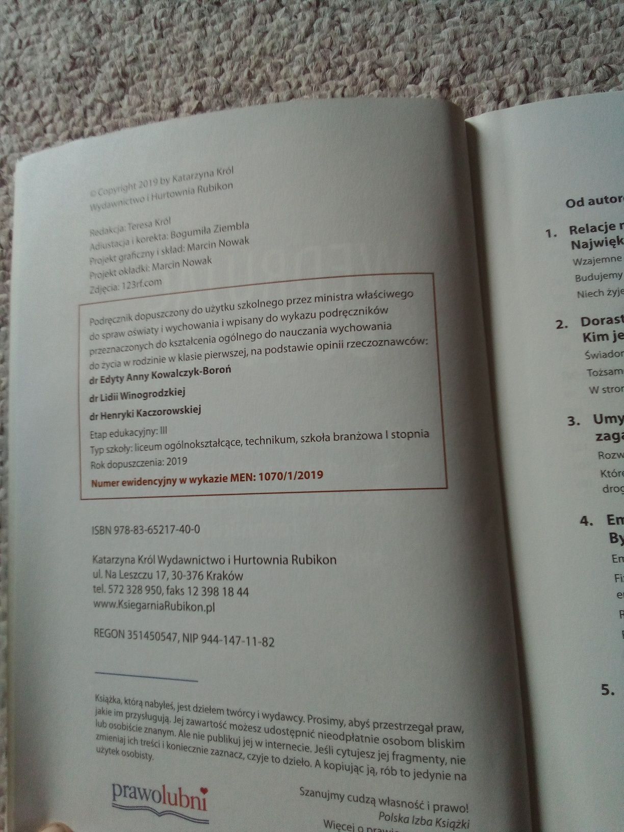 Wychowanie do życia w rodzinie