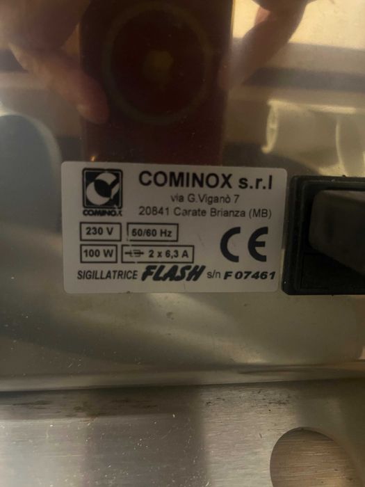 zgrzewarka  do rękawów papierowo-foliowych