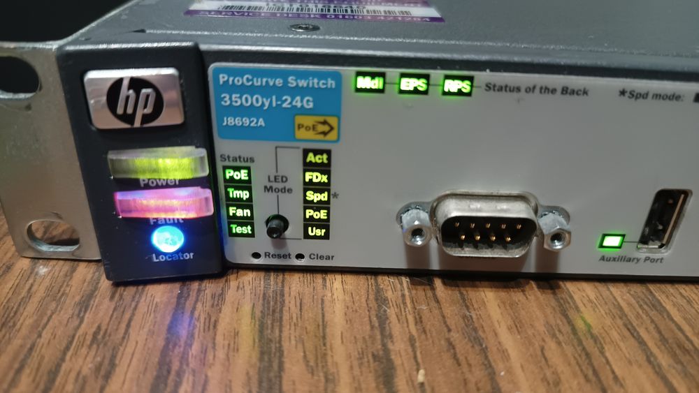 Switch Hp Pro Curve 3500yl-24 J8692A