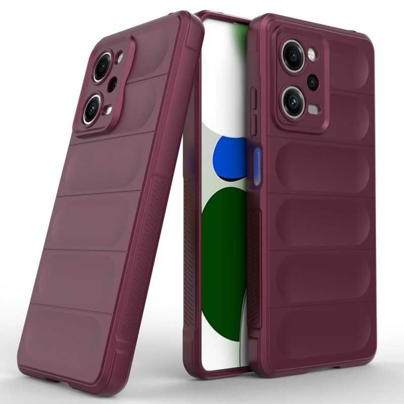 Etui Magic Shield do Xiaomi Redmi Note 12 Pro 5G / Poco X5 Pro Burgund