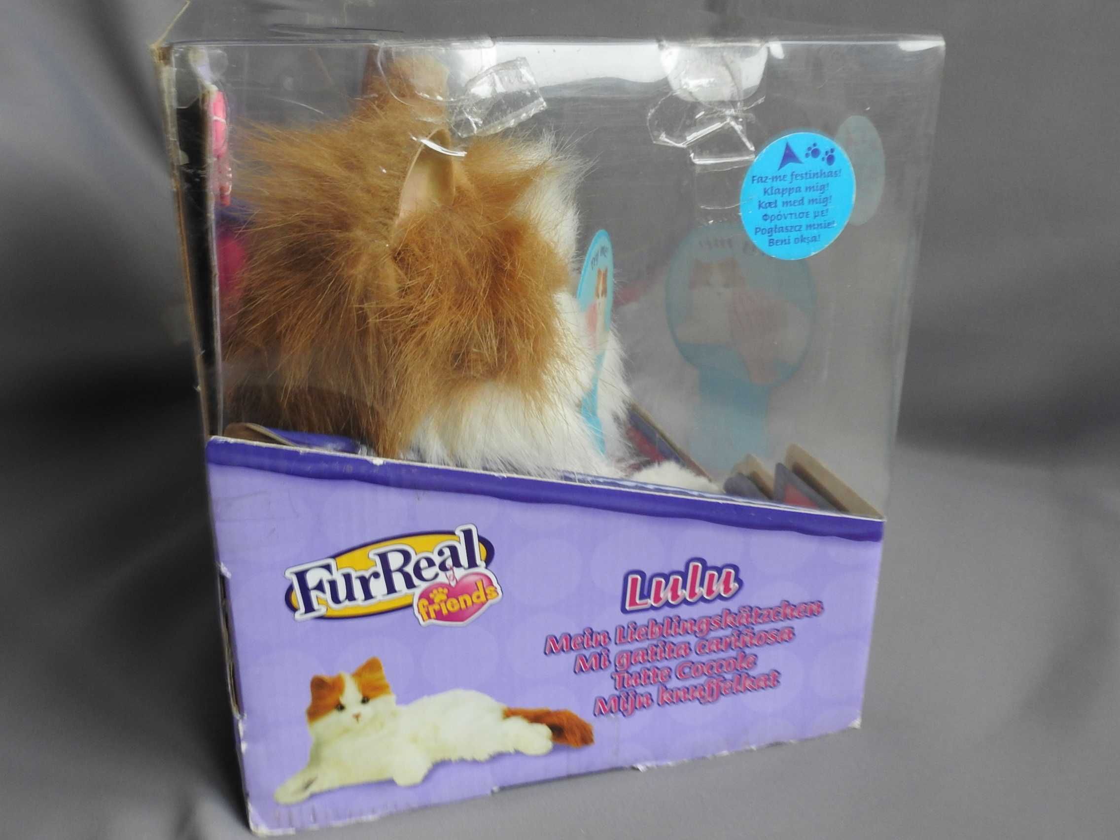 Кошка Лулу новая интерактивная игрушка Fur Real Hasbro в упаковке