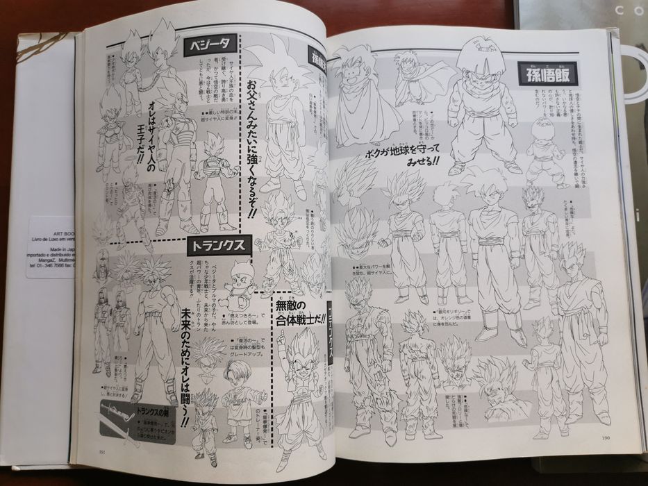 Dragonball artbook 6 Movies & TV Specials