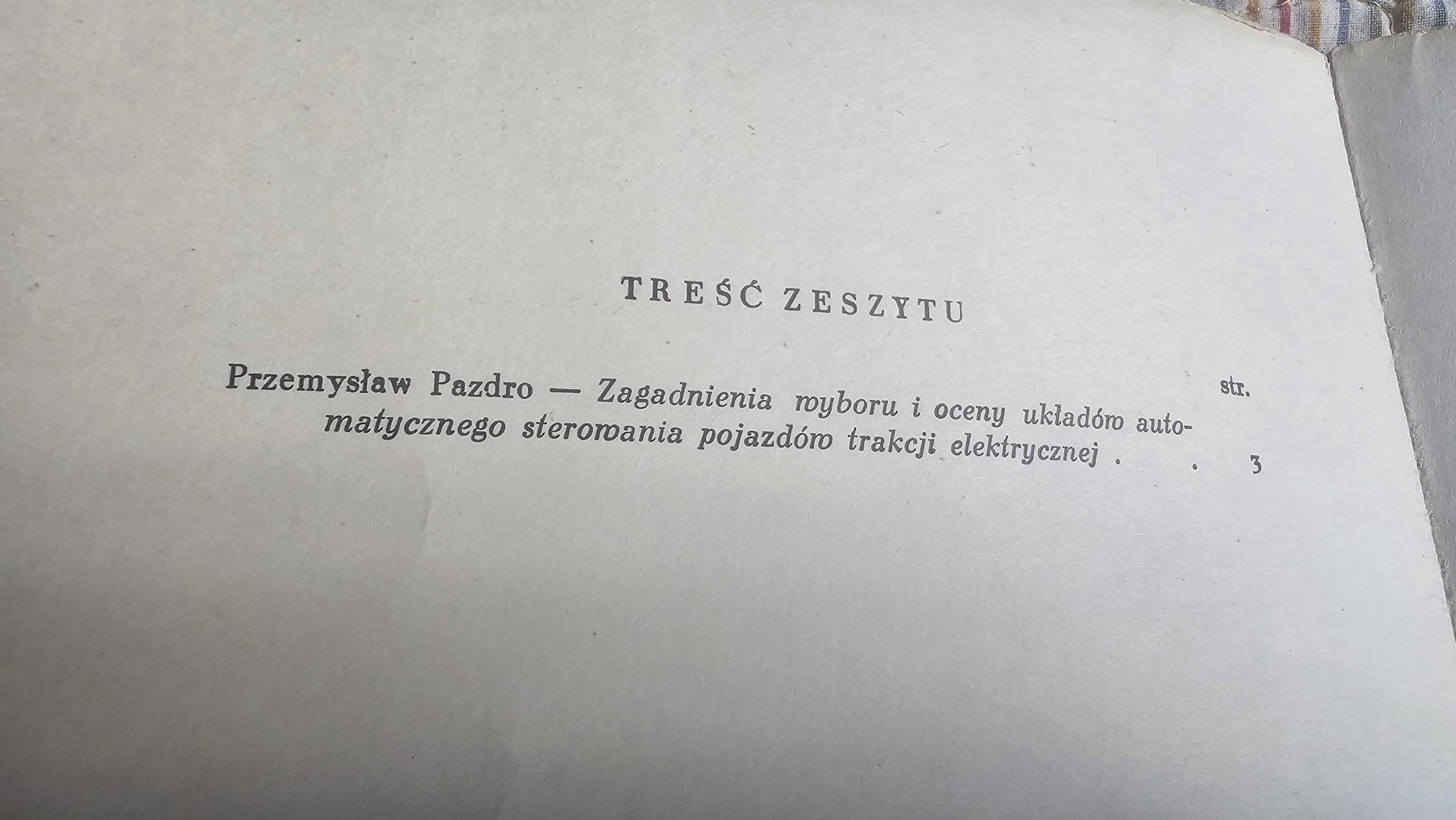 TECH 2x Zeszyty Naukowe Politechniki Gdańskiej Elektryka nr 38 43 SPIS
