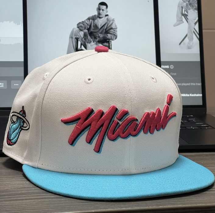Кепка New Era White Miami City Edition 9FIFTY
