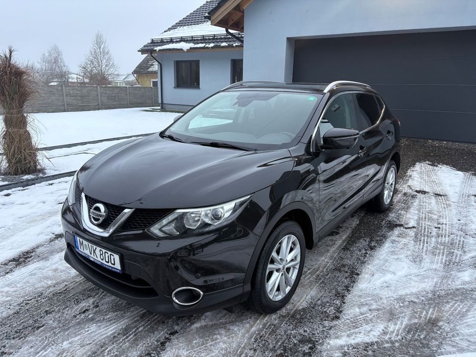 Nissan Qashqai Zadbany Full Opcja 1.6 DCI Kamery 360 Navi