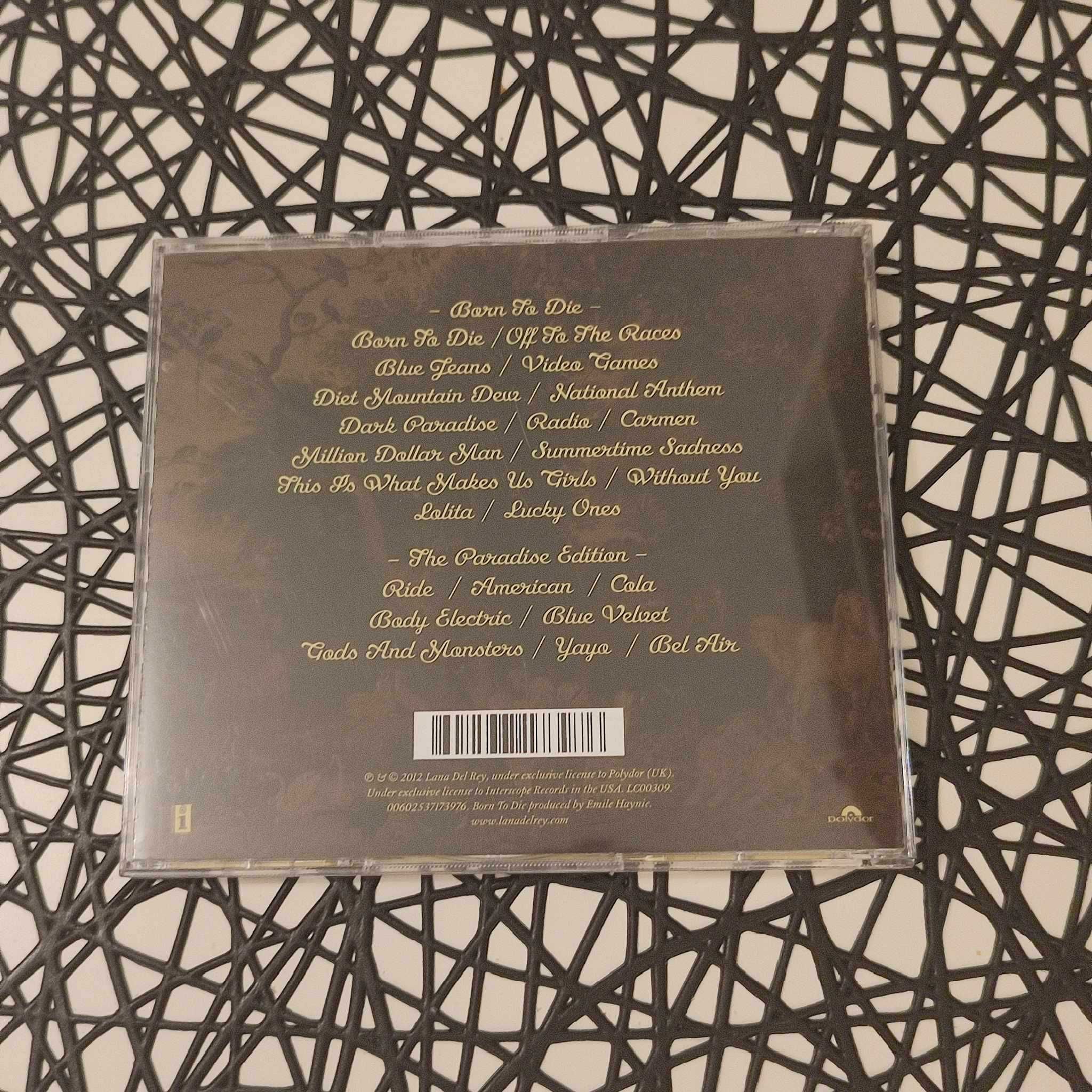 Lana Del Rey Born To Die Paradise Edition CD