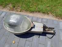 Stara lampa uliczna 1987 retro