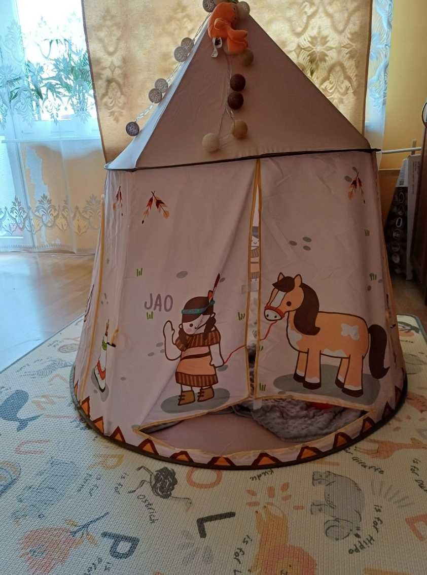 Namiot dla dzieci do domu domek indiański tipi zabawa PREZENT