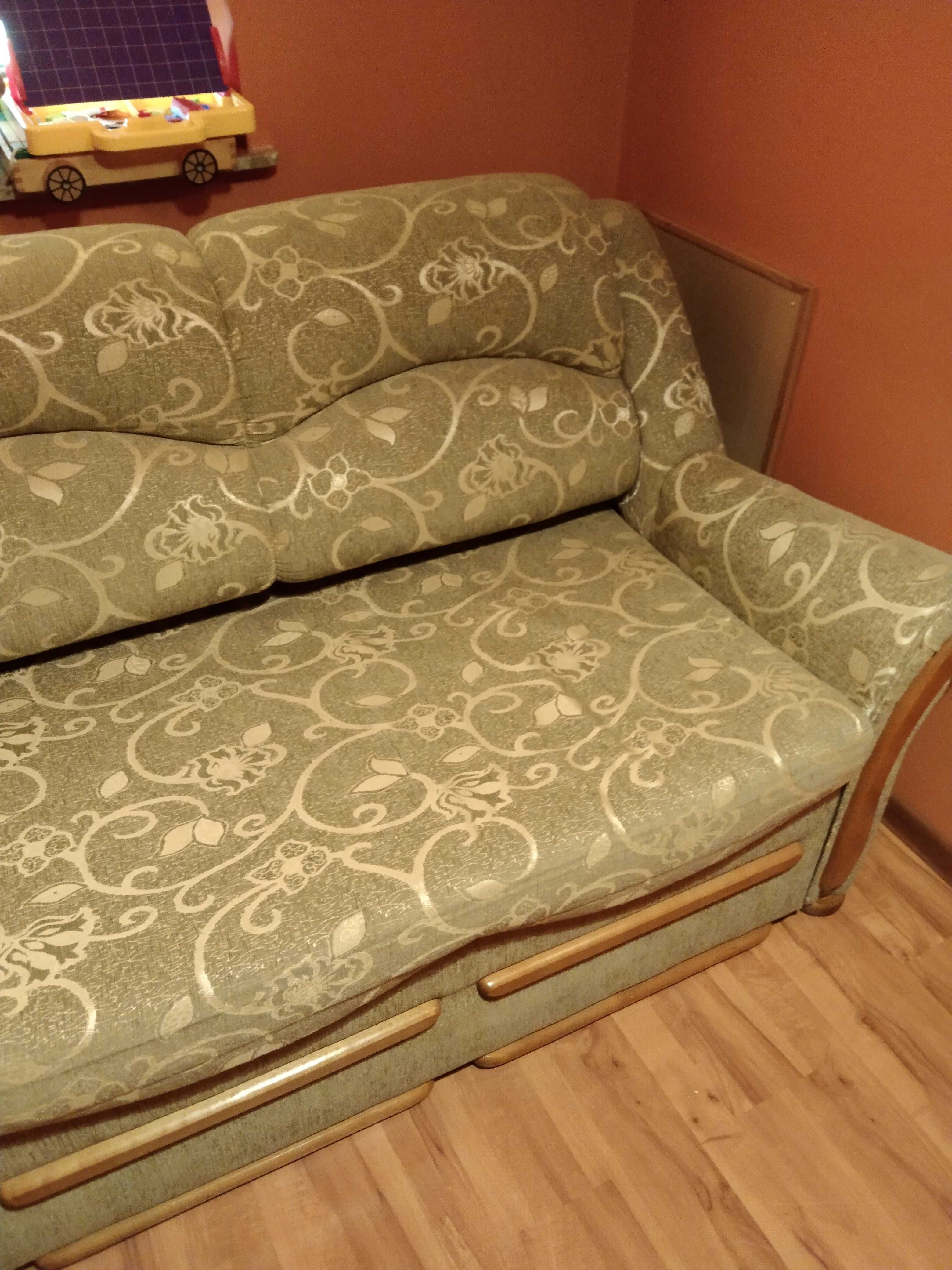 Sofa dwuosobowa, rozkładana