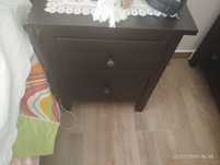 Dou mobilia de quarto preta