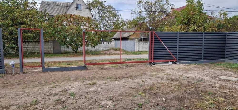 Ворота відкатні, балка на ворота, фурнітура