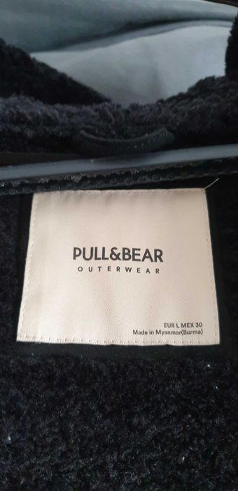 Casacão forrado da Pull&Bear