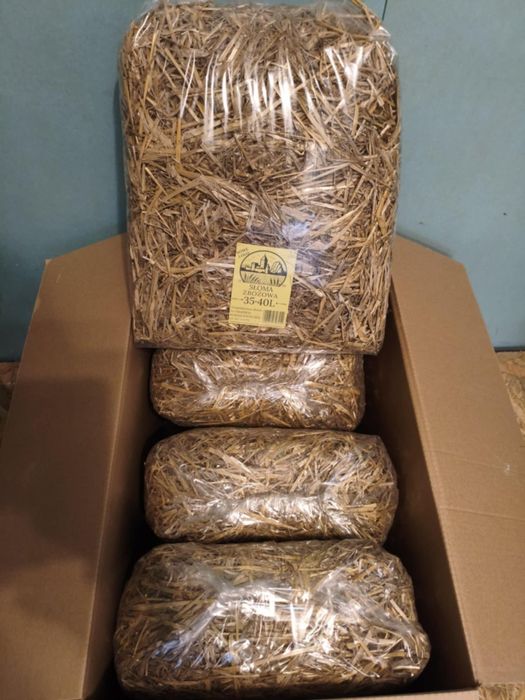 Słoma zbożowa 4×1kg