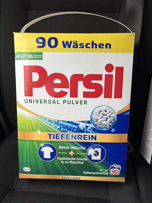 Niemiecki proszek do prania persil 90 prań 5,4kg