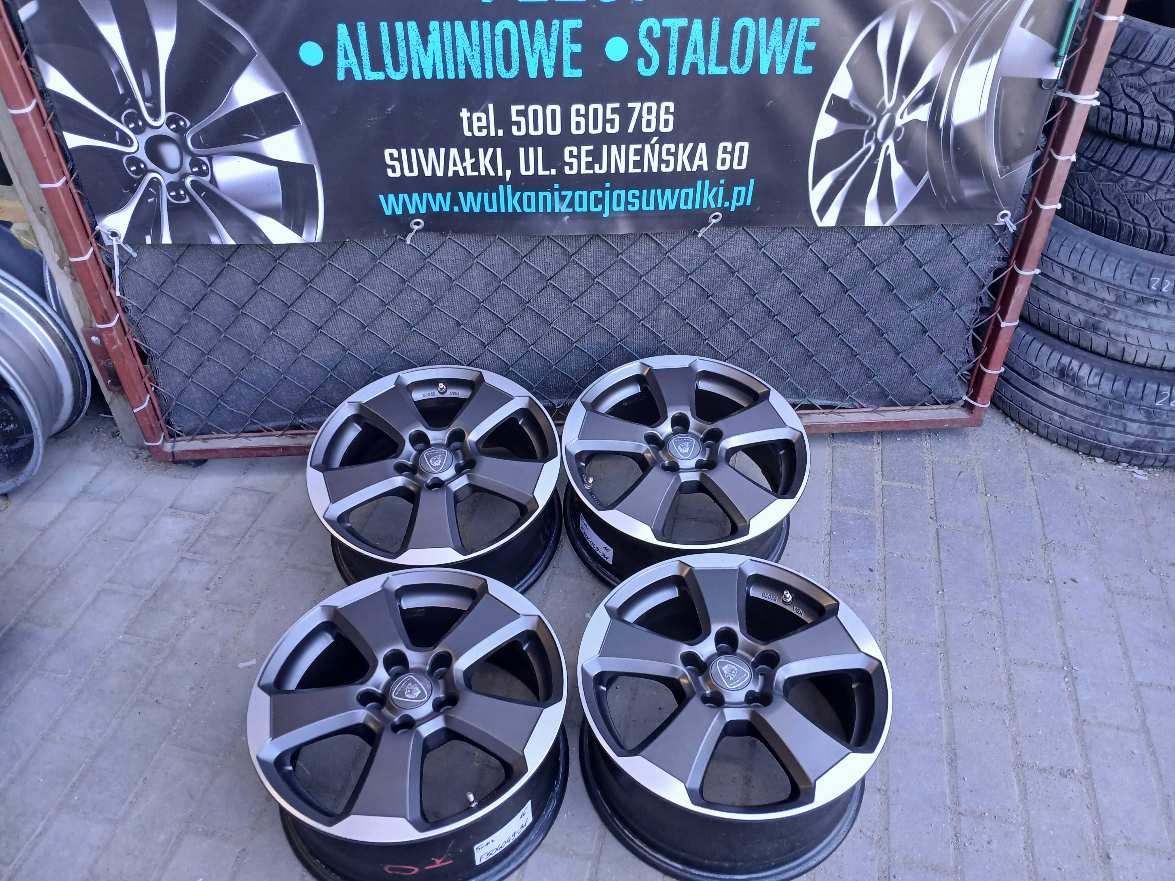 4x felgi R16 5x112 Audi A3 8P 8V A4 B7 B8 B9 A6 C5 C6 C7 C8 Skoda Vw