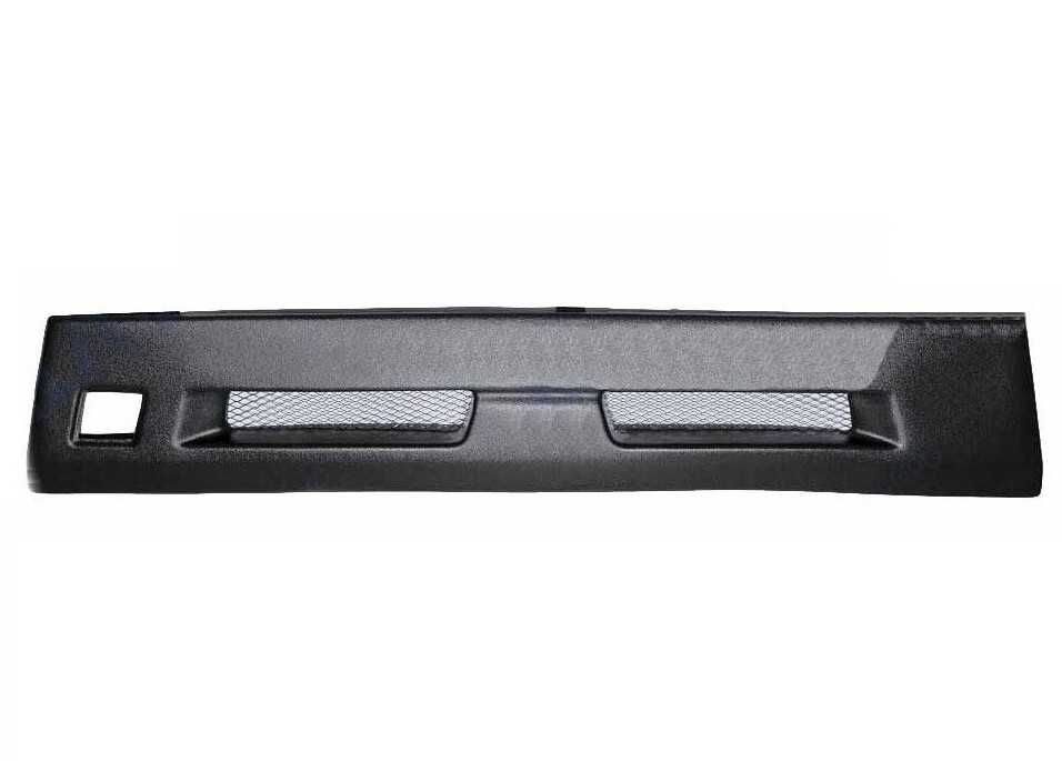 Накладка ноздри в передний бампер с сеткой Mitsubishi Lancer X 2007