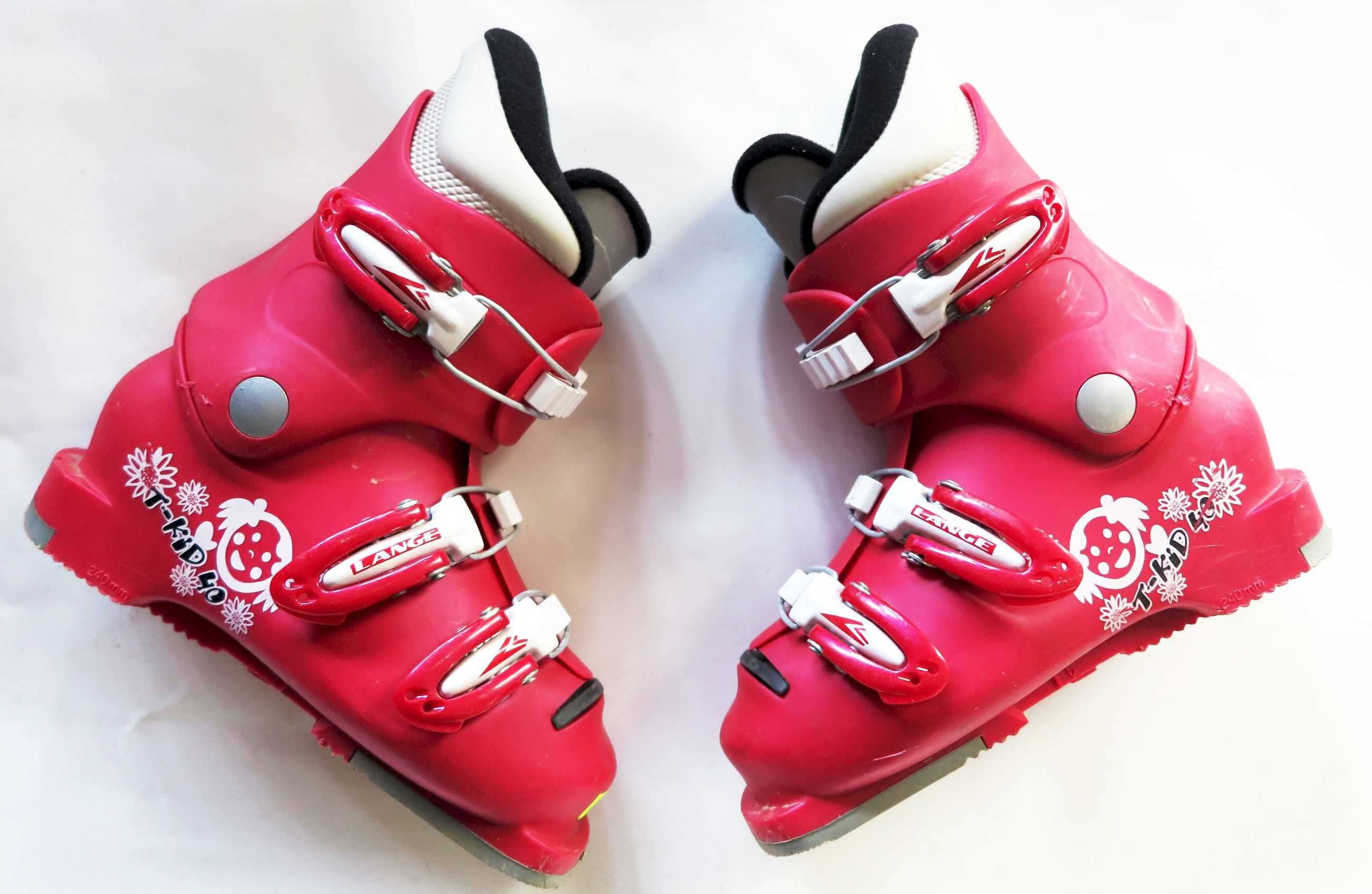 buty narciarskie LANGE 19,5 31,0 dziecięce używane różowe