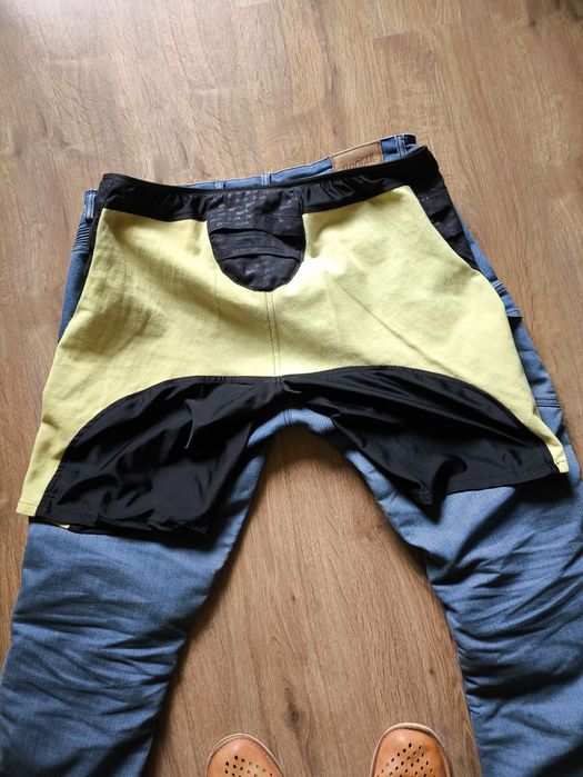 Spodnie motocyklowe Broger Ohio W38 L32 Jeansy Kevlar ochraniacze