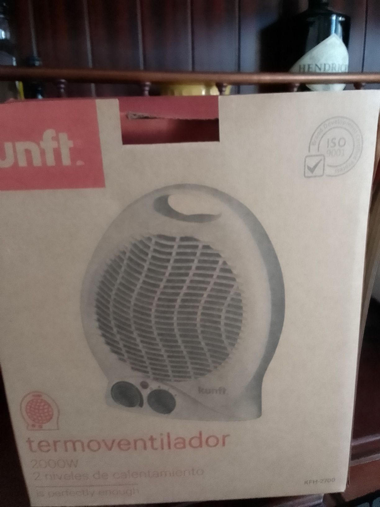Ventilador novo  ainda em caixa
