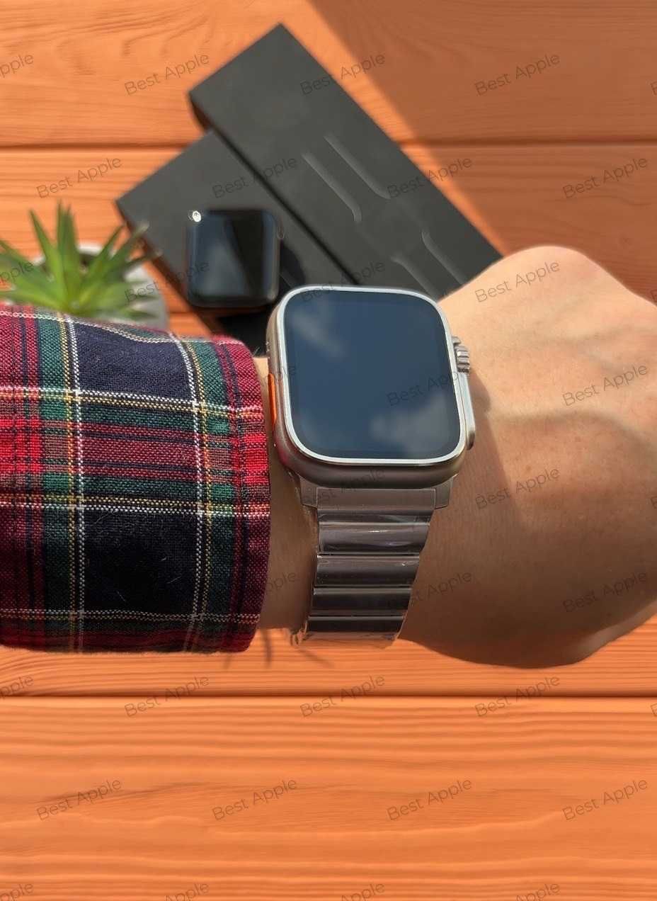 Nomad Steel Hardware Silver ремінець для Apple Watch 44/45/Ultra 1/2