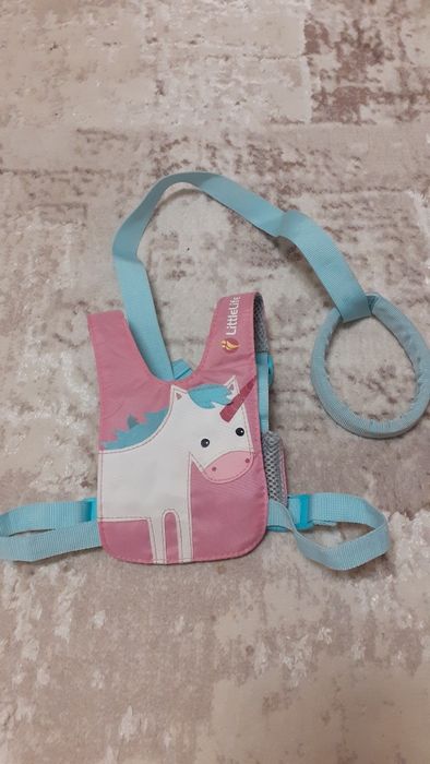 Детские вожжи, поводок Little Life единорог
