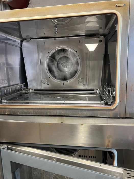 Piec piekarniczy cukierniczy WIESHEU Euromat 64S/L zestaw 15 blach