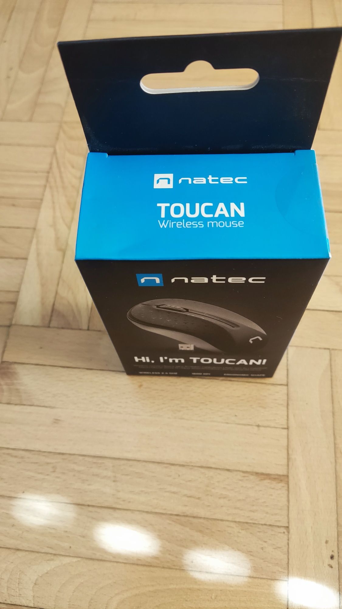 Mysz bezprzewodowa Natec Toucan 2,4 GHz 1600 dpi