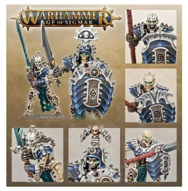 Warhammer Age of Sigmar Ossiarch Bonereapers Mortek Guard