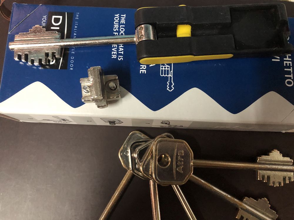 Canhao segredo Dierre de fechadura de porta Blindada