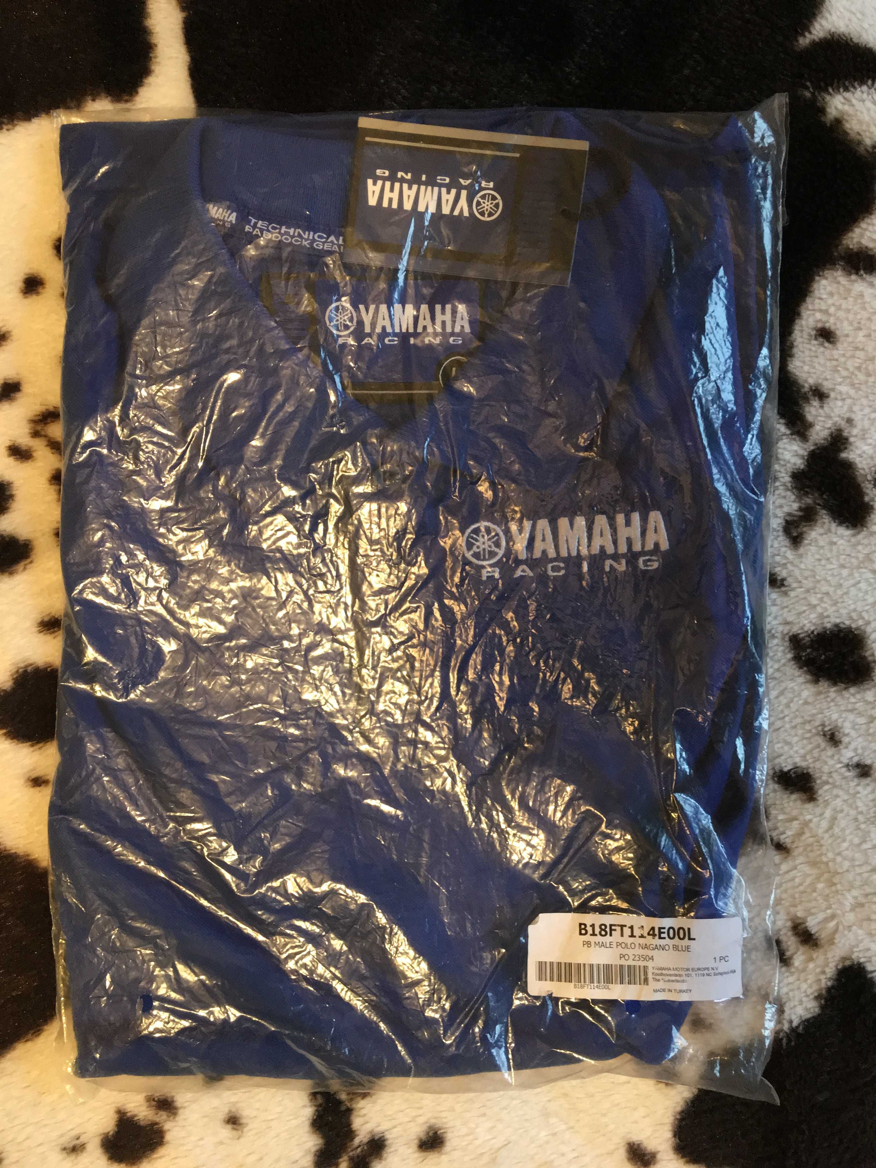 Yamaha niebieska koszulka Polo rozmiar "L"
