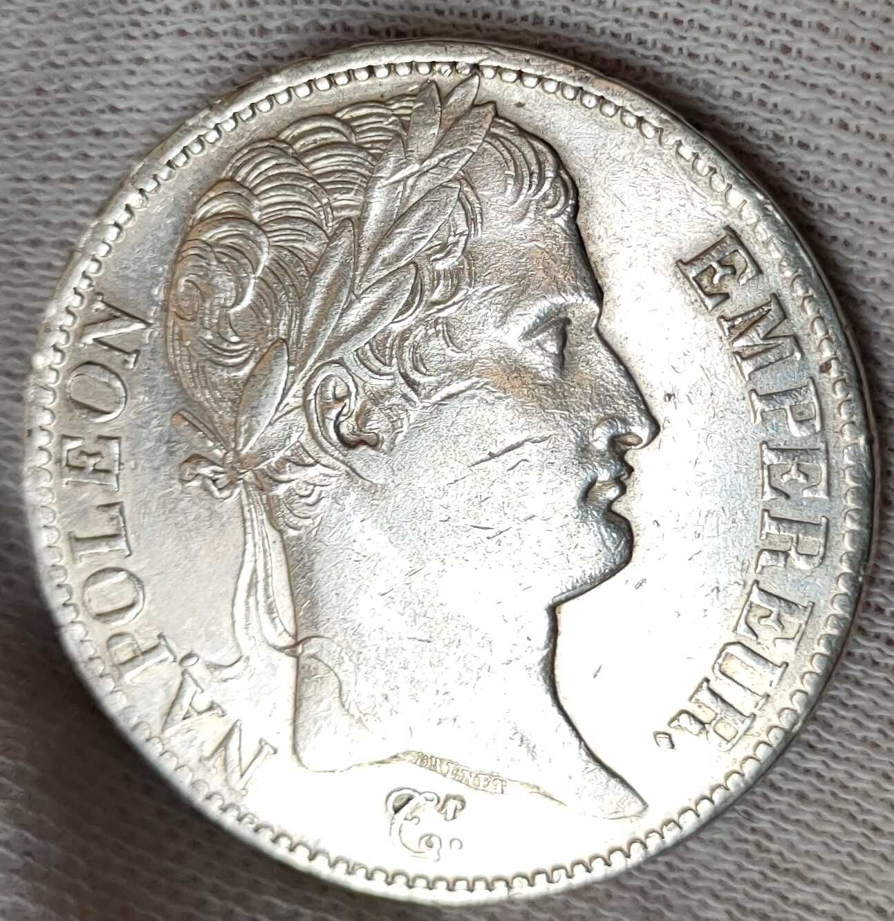 Napoleon I 5 francs (franków) Francja 1809 A