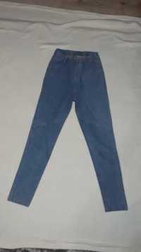 Leginsy r. 140 jeans/bawełna