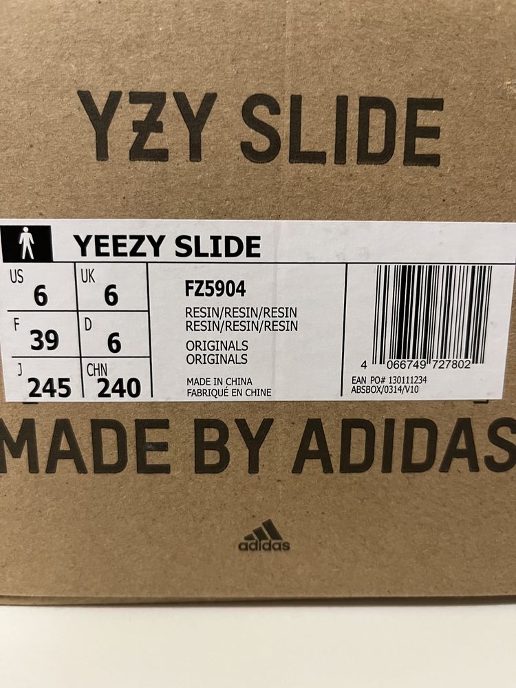 Adidas Yeezy Slide Resin