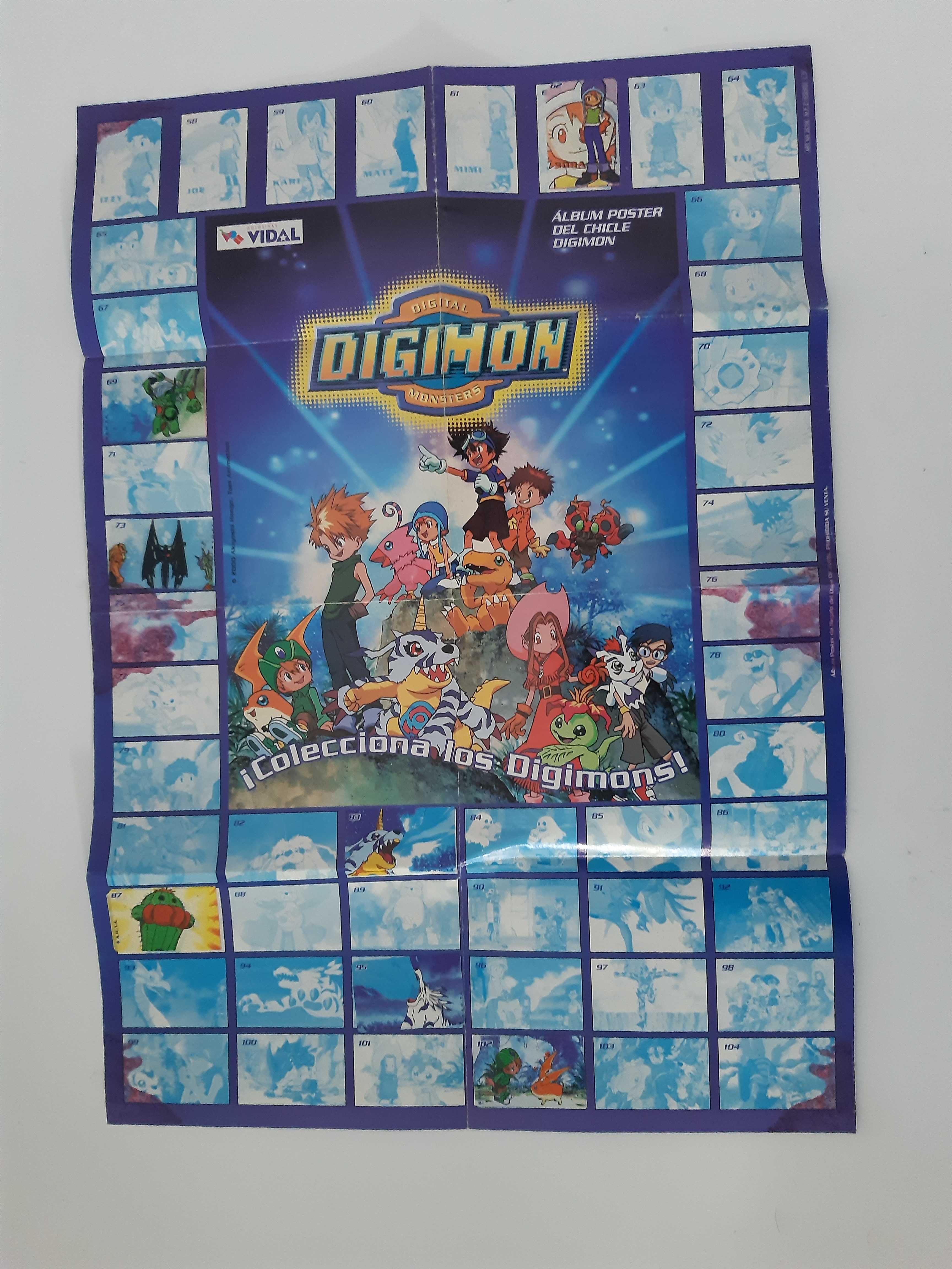 Digimon, Caderneta/Poster Vidal