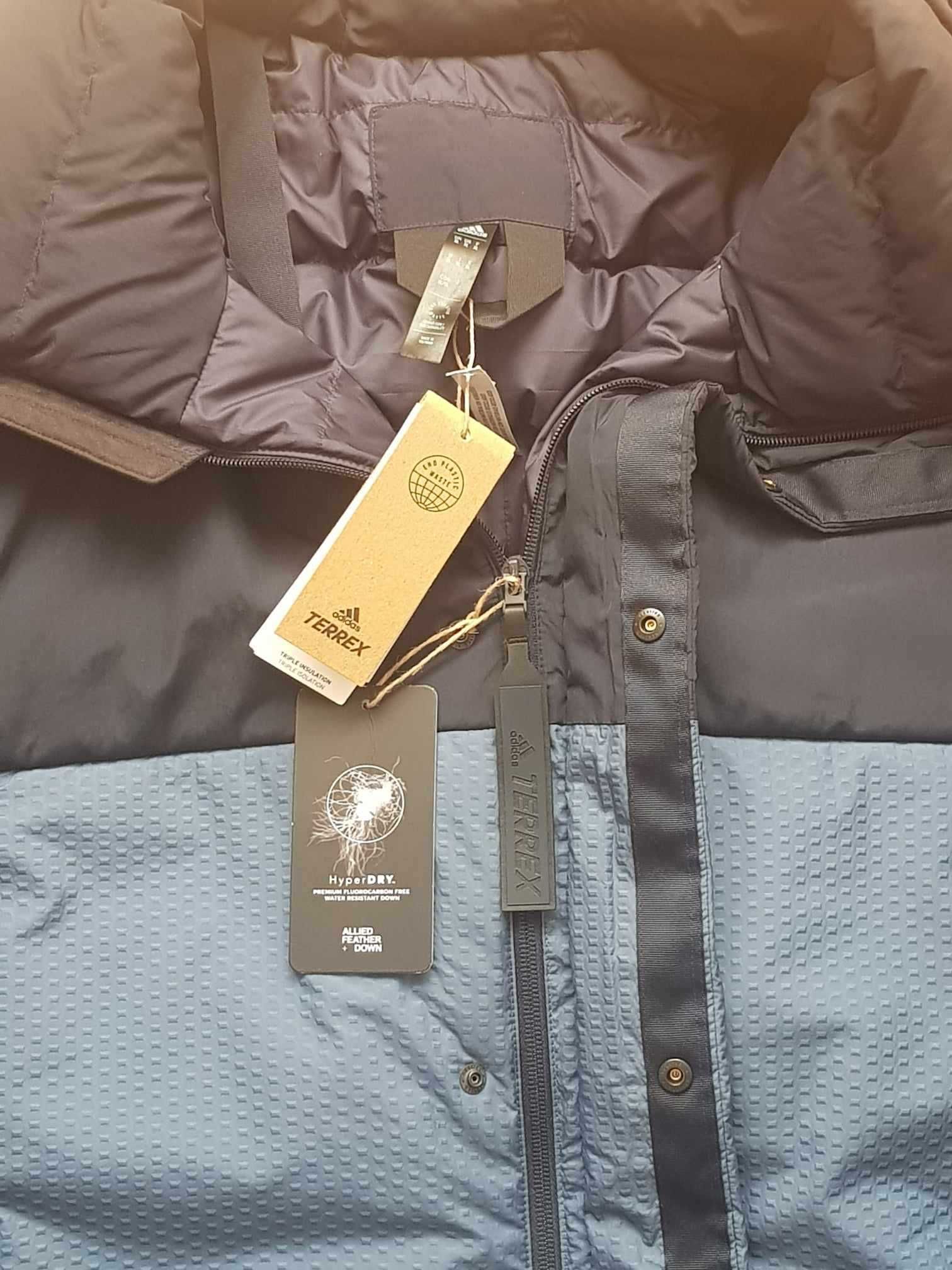 Adidas TERREX XL kurtka zimowa HG6030 PUCHOWA męska jak nowa Myshelter