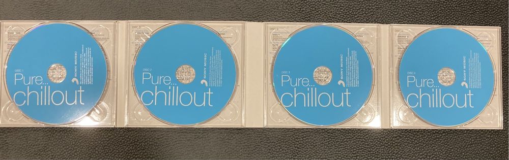 4 CD’ s “Pure chillout”