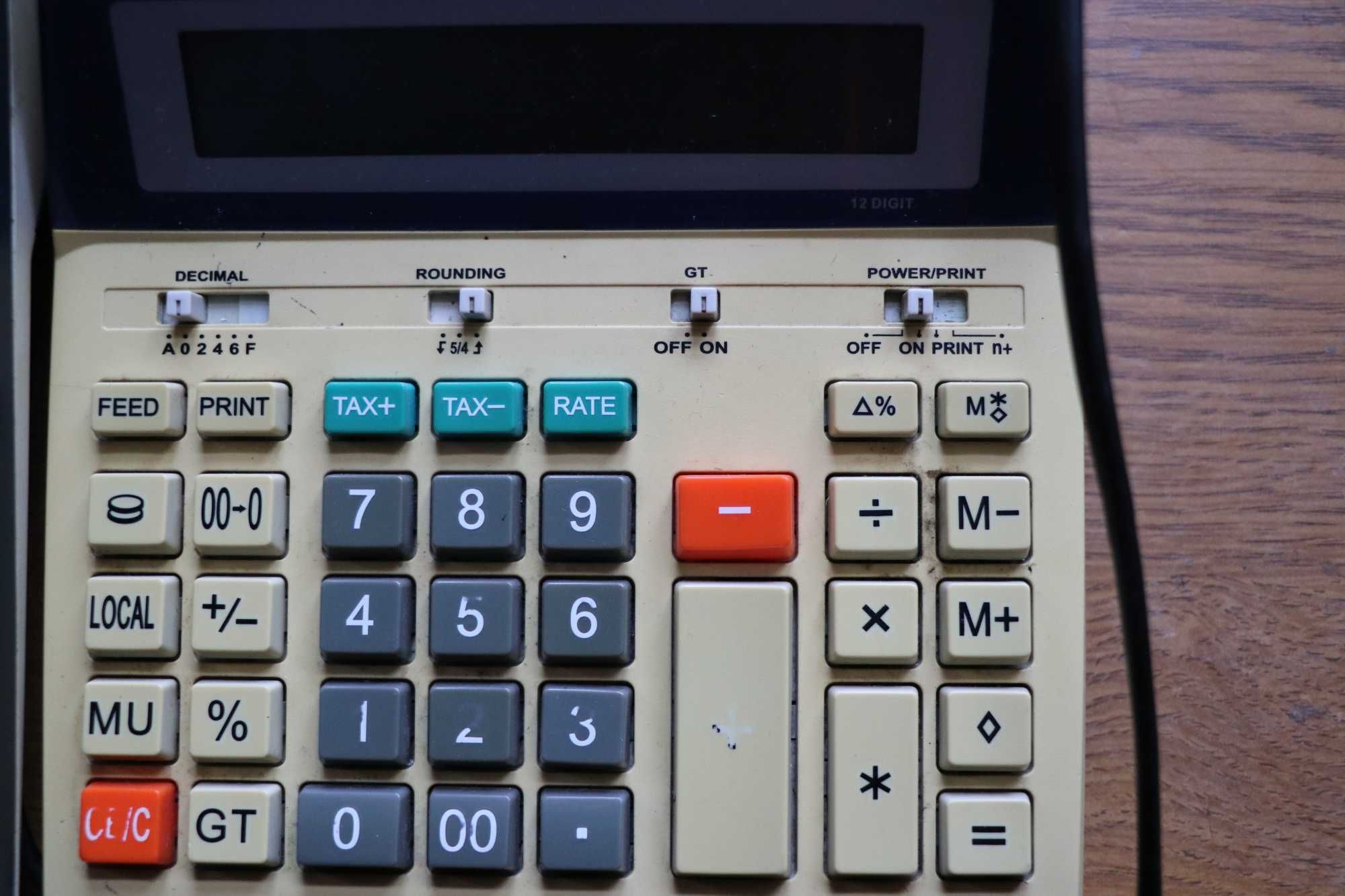 Калькулятор друкуючий CITIZEN CX-121  - 150 грн