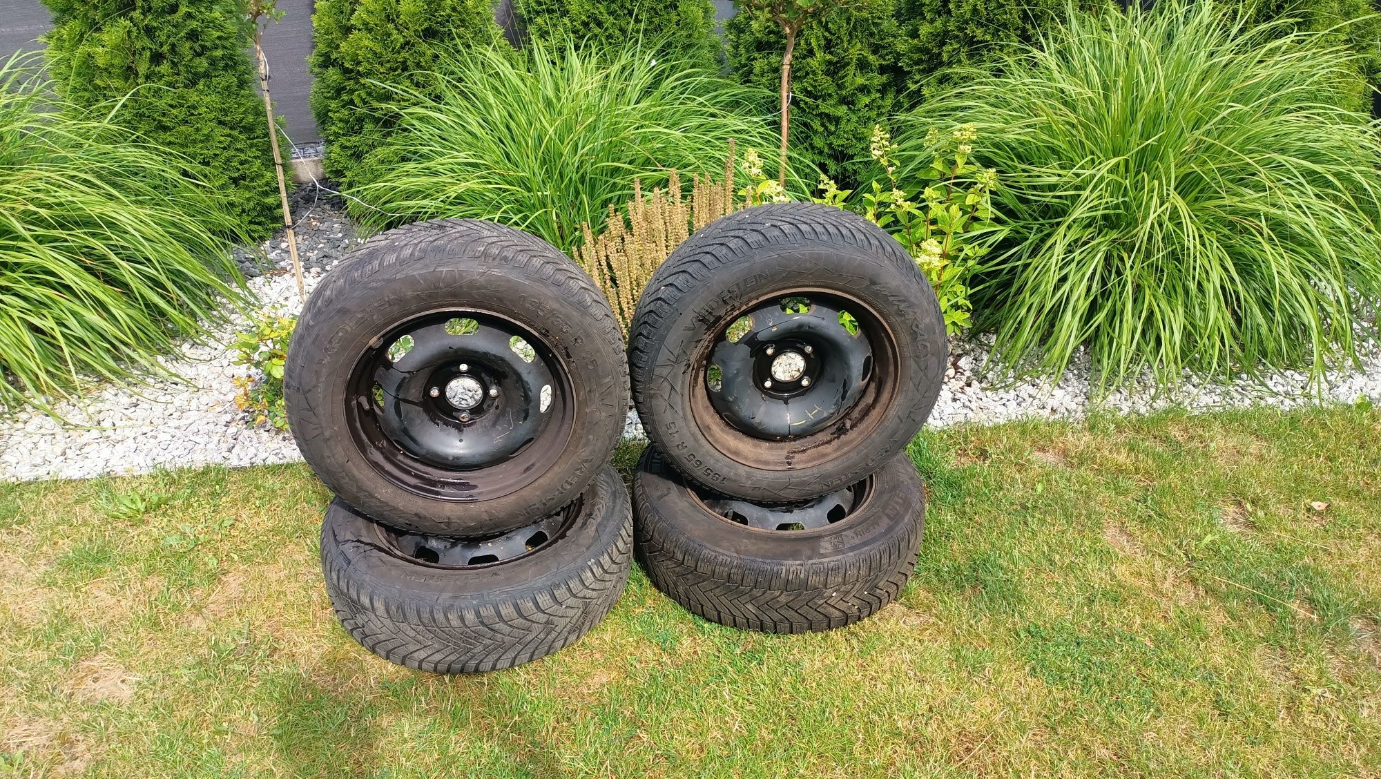 Koła zimowe felgi 15 4x108 et20 Citroen Peugeot 195/65/15 okazja